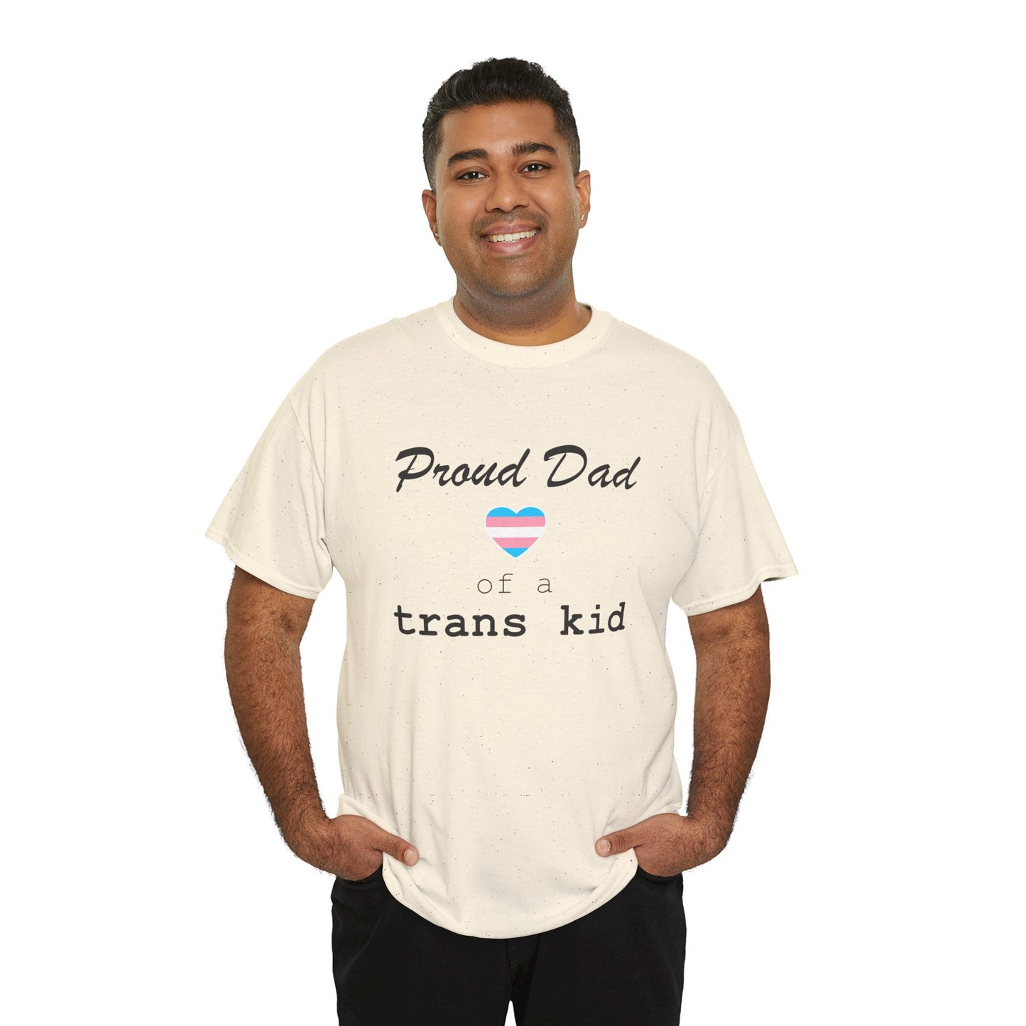 Proud Dad of a Trans Kid (Heart) Tee