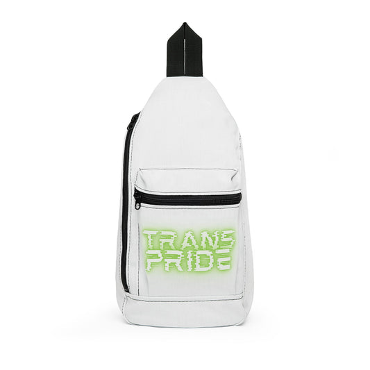 Trans Pride Crossbody Sling Bag