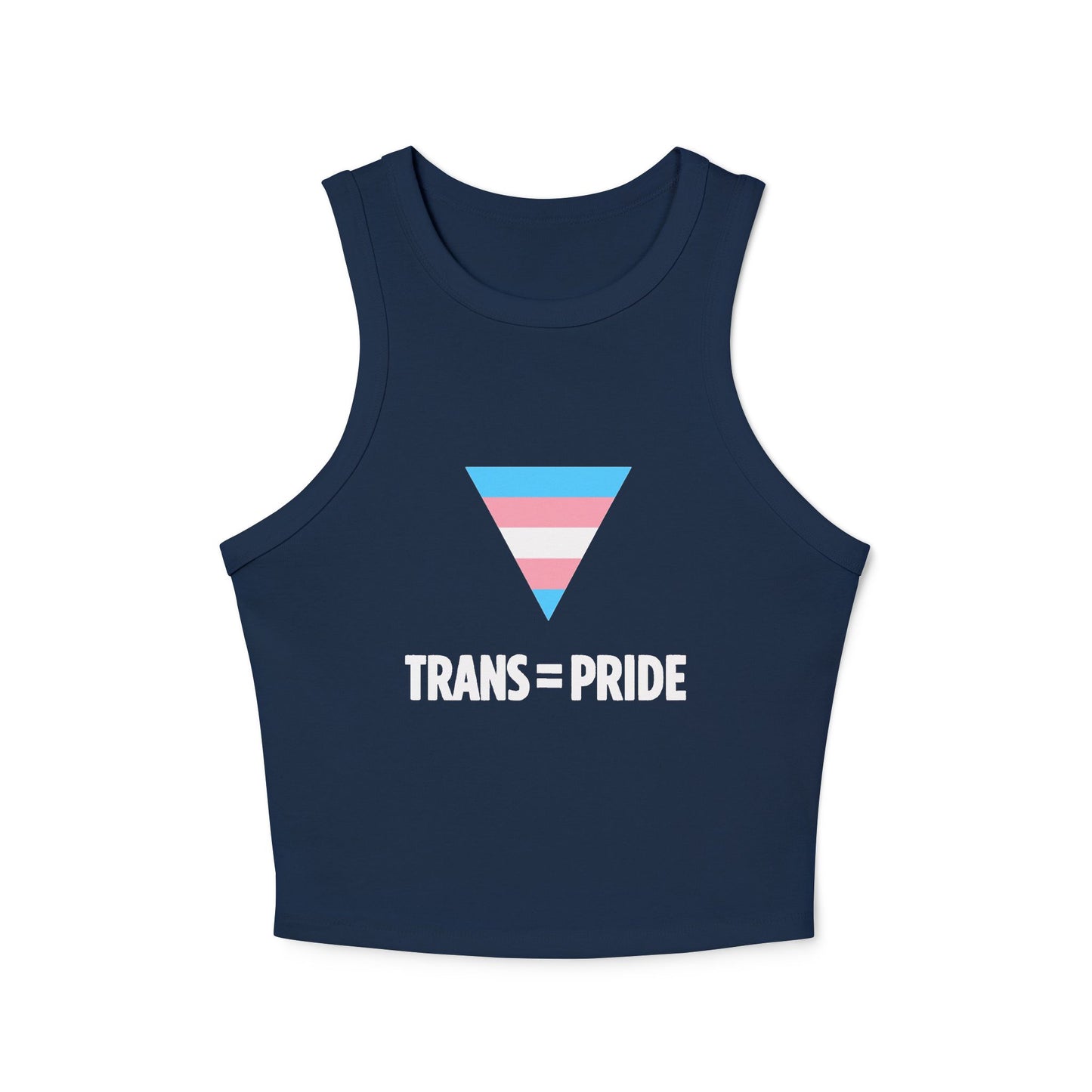 Trans = Pride Racer Tank Top
