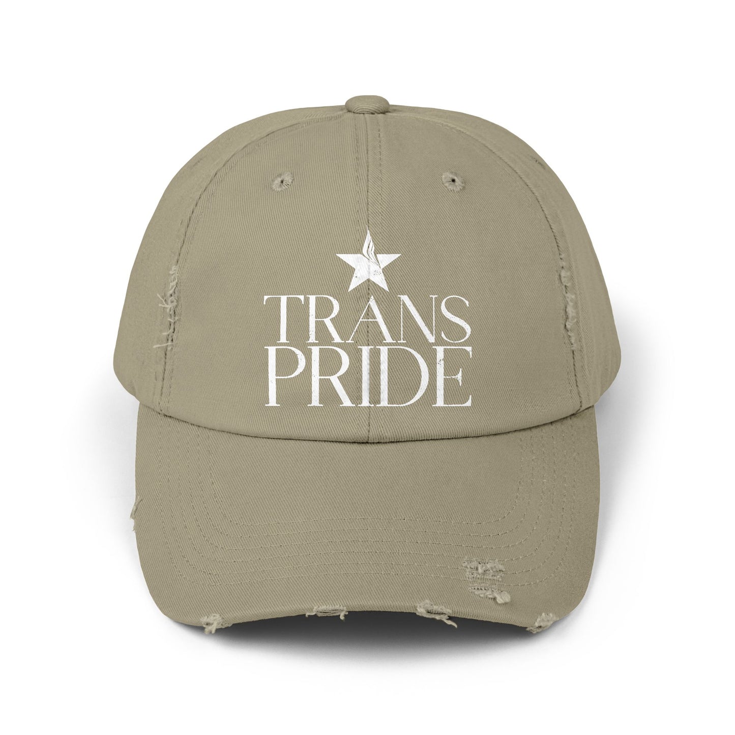 Trans Pride Distressed Dad Hat