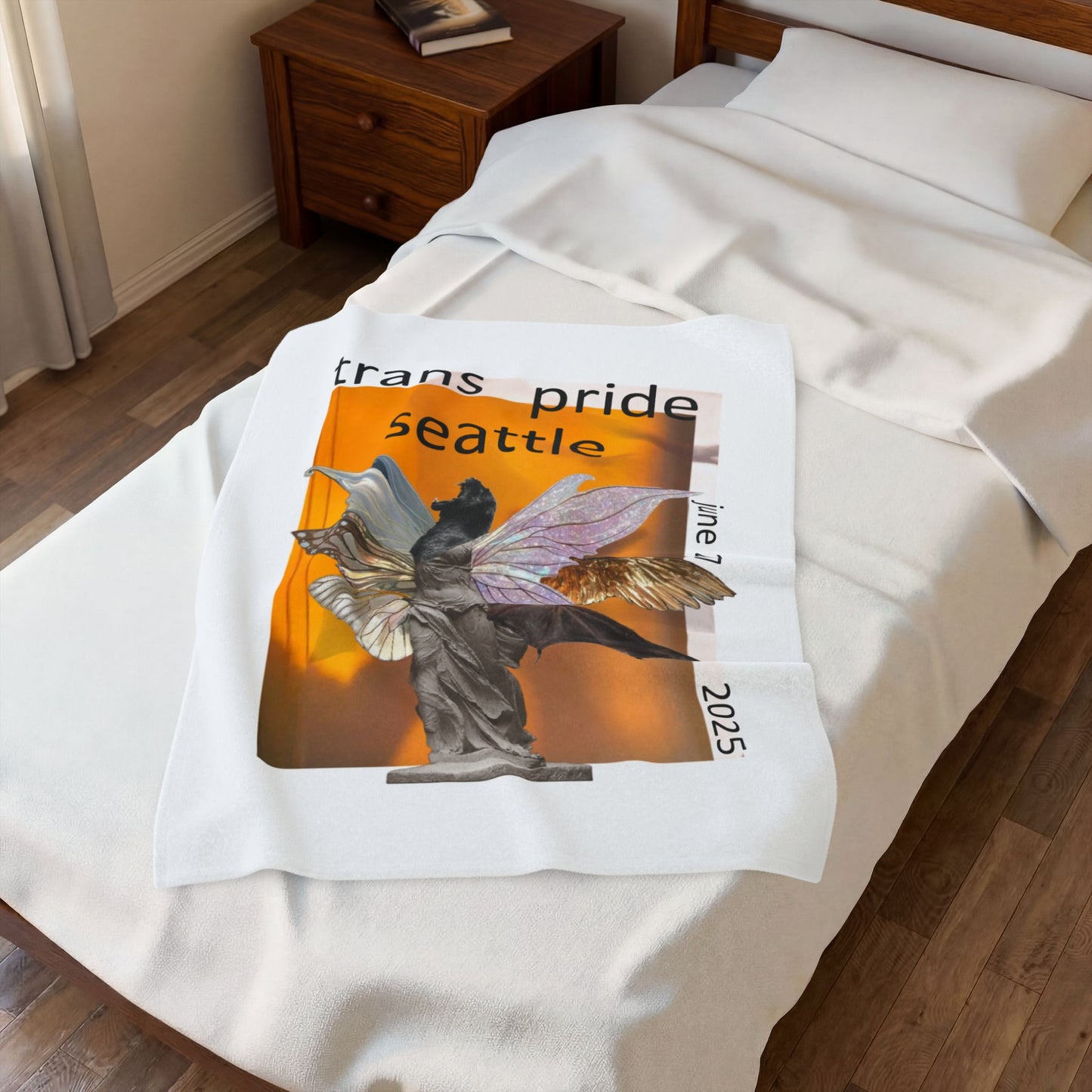 "Becoming" 2025 Trans Pride Blanket