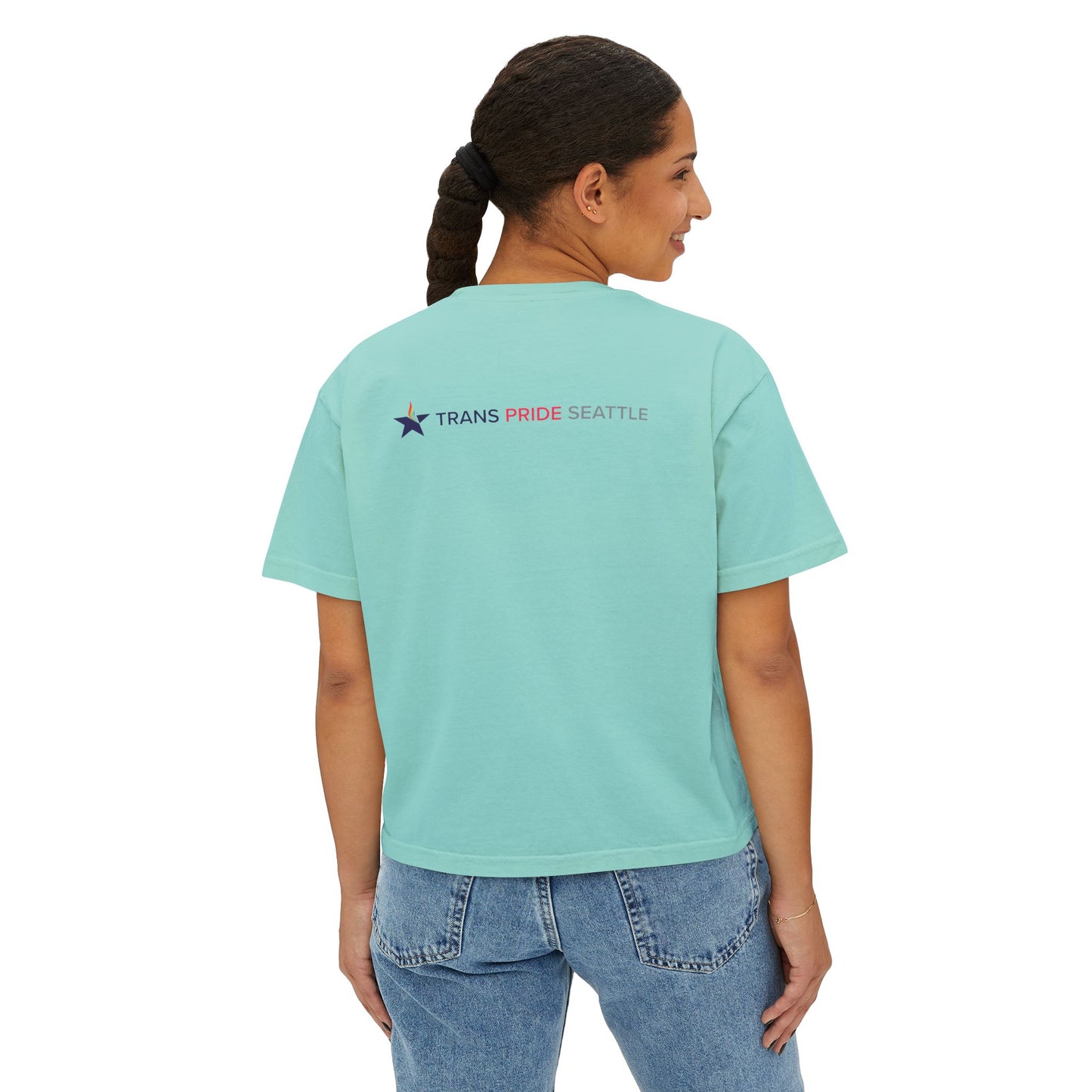 Bite the Hand Boxy Crop Tee