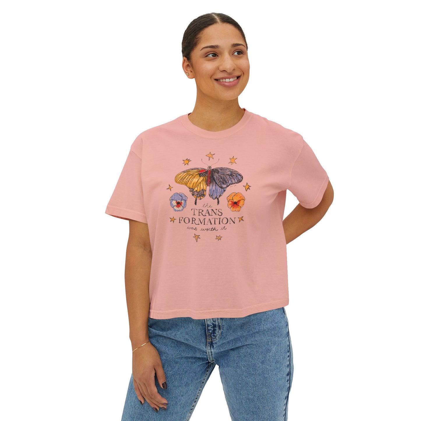 Transformation Boxy Crop Tee