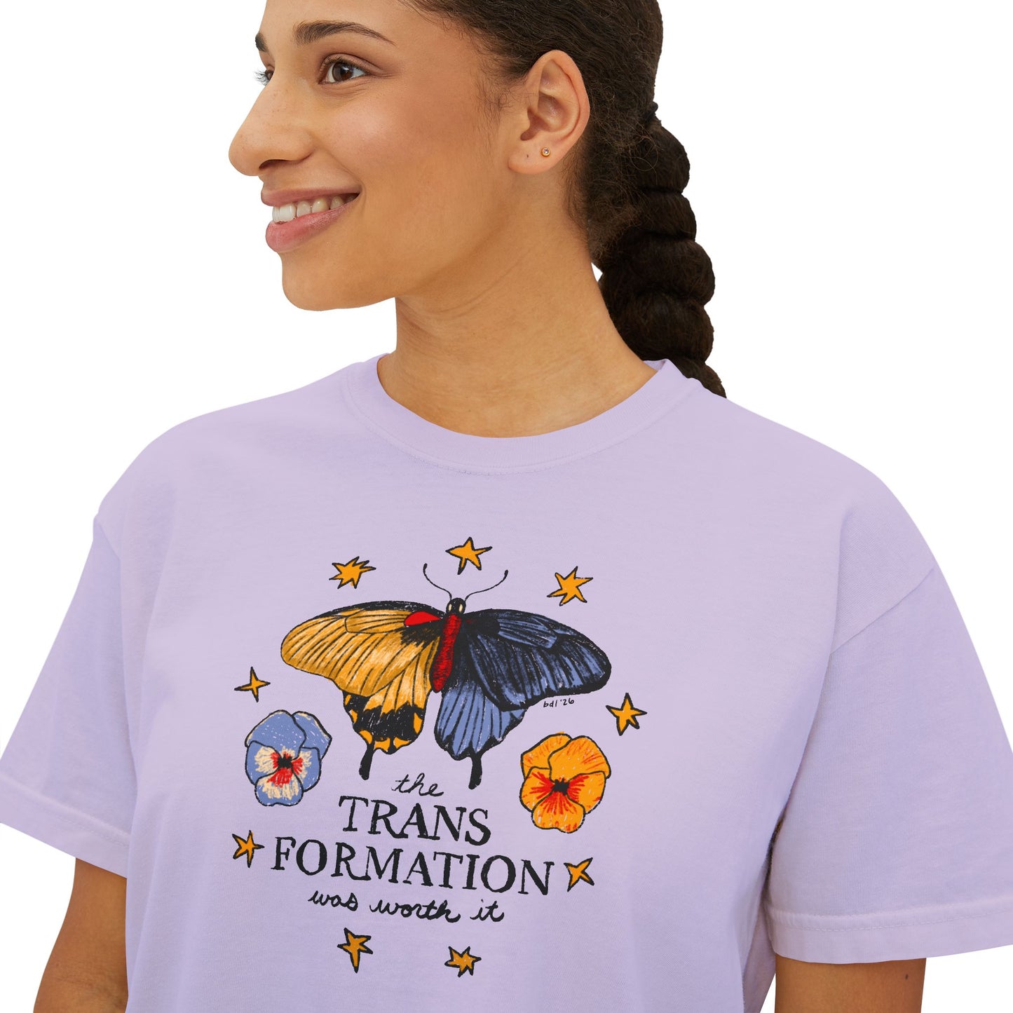 Transformation Boxy Crop Tee