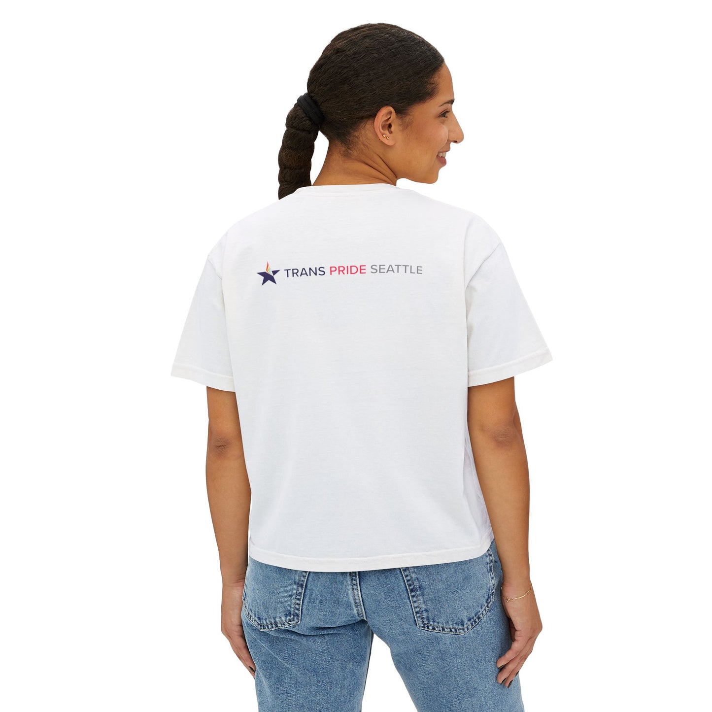Bite the Hand Boxy Crop Tee