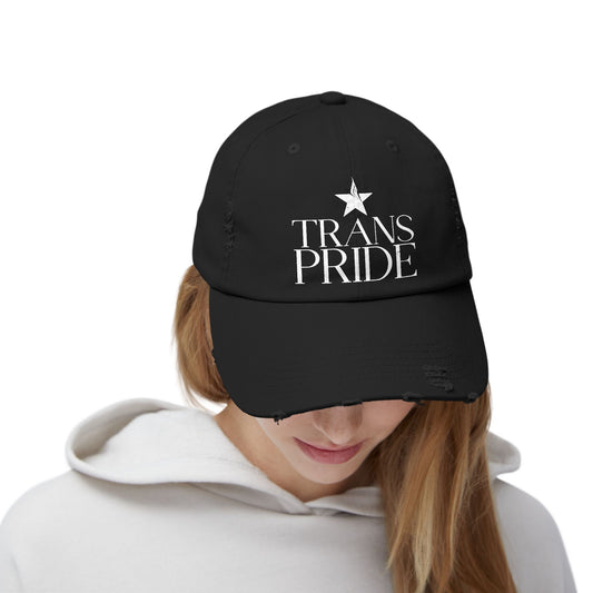 Trans Pride Distressed Dad Hat