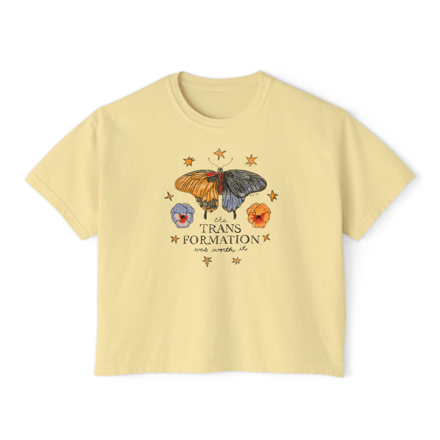 Transformation Boxy Crop Tee