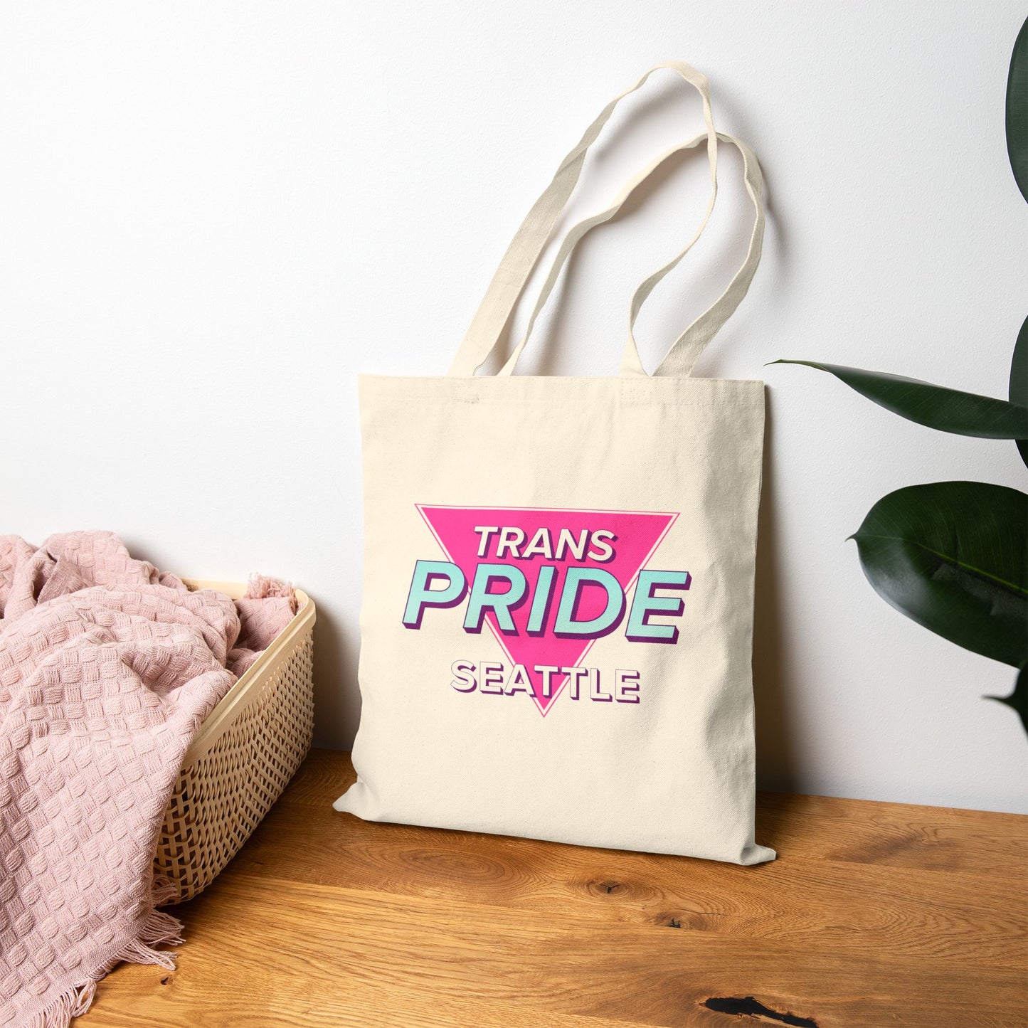 Trans Pride Racer Tote Bag