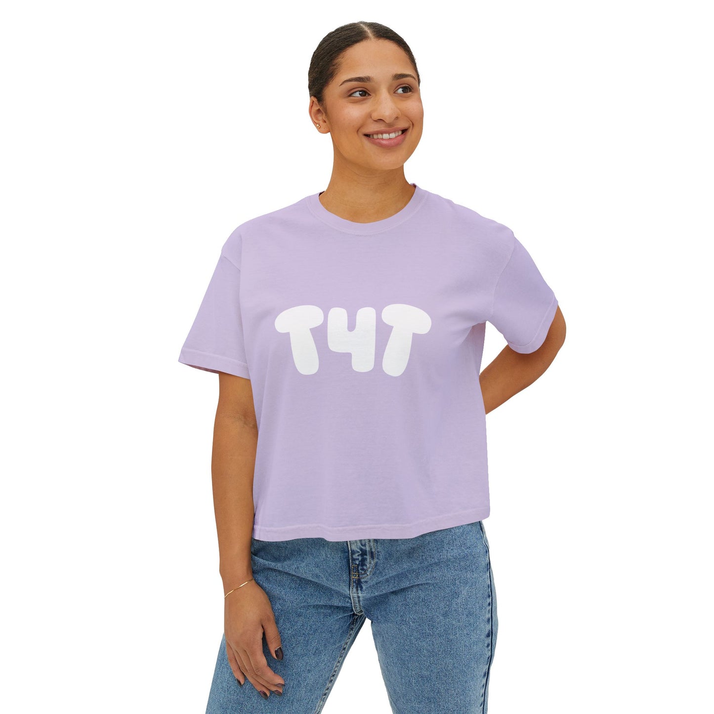 T4T Boxy Crop Tee