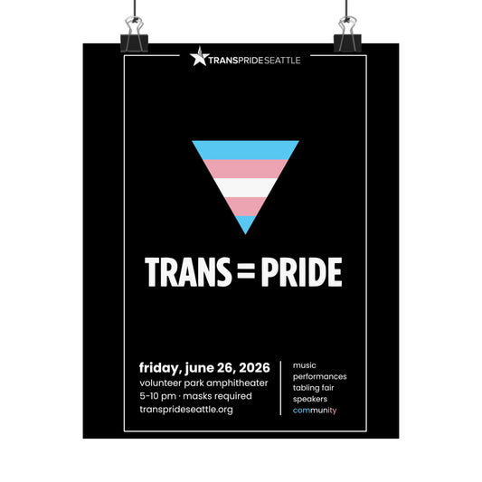 Trans Pride Seattle 2026 Poster