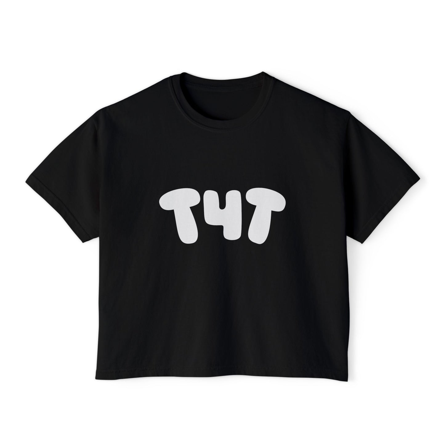 T4T Boxy Crop Tee