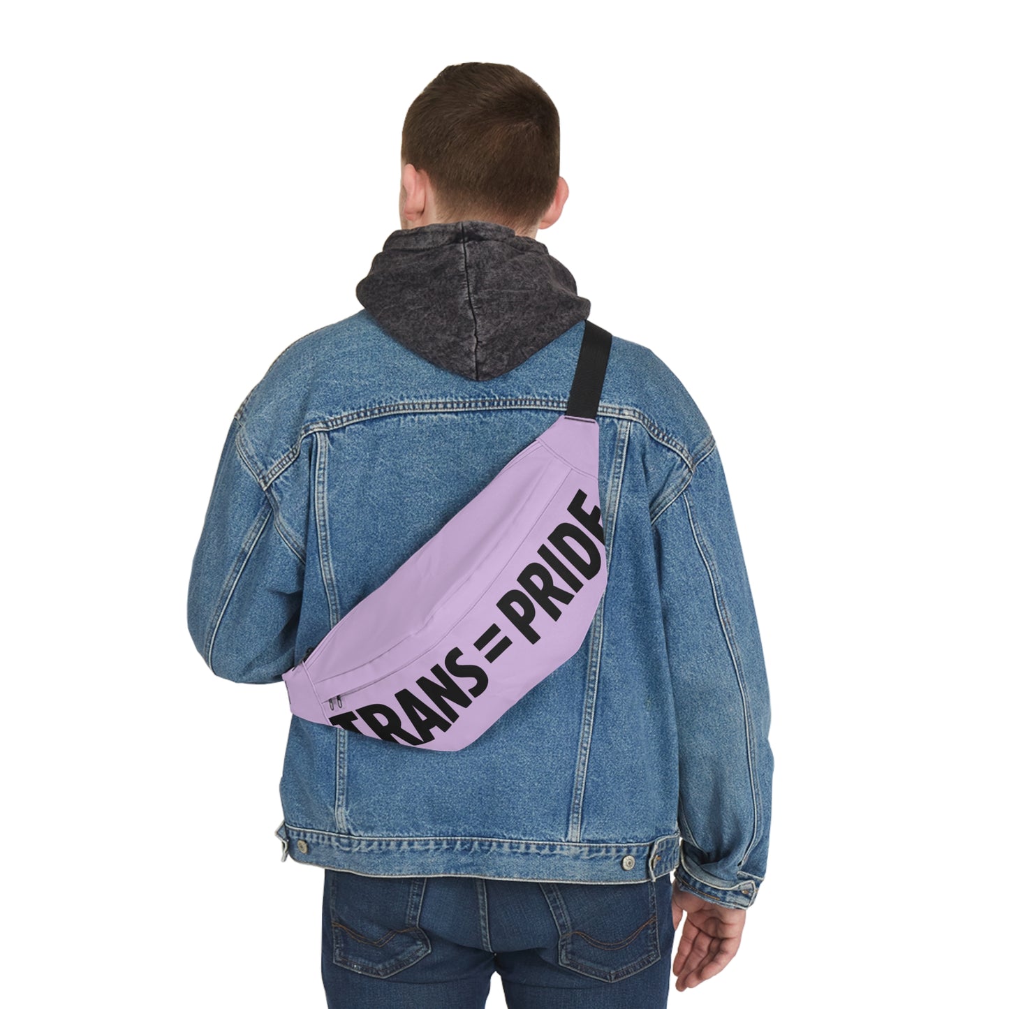 Trans = Pride Fanny Pack (Lavender)