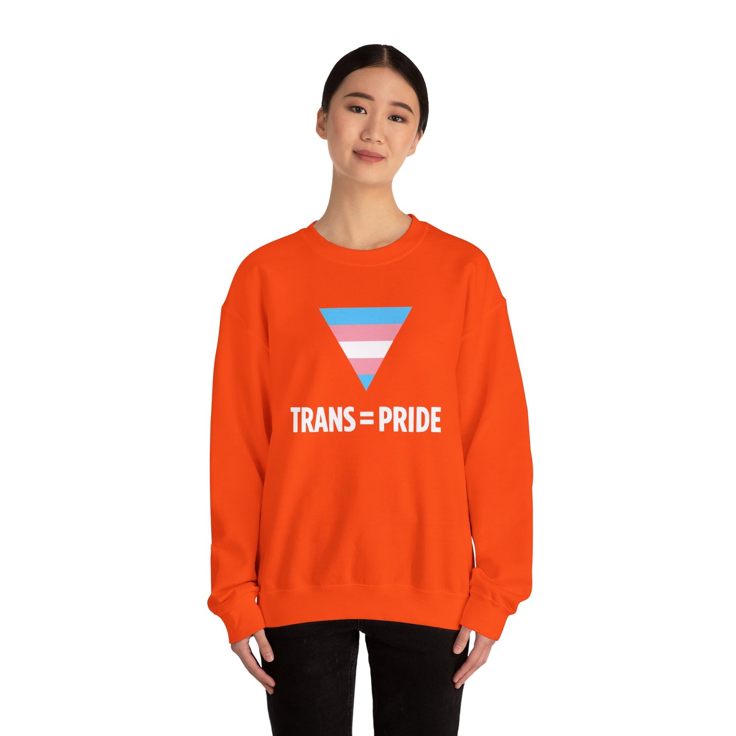 Trans = Pride Crewneck Sweatshirt