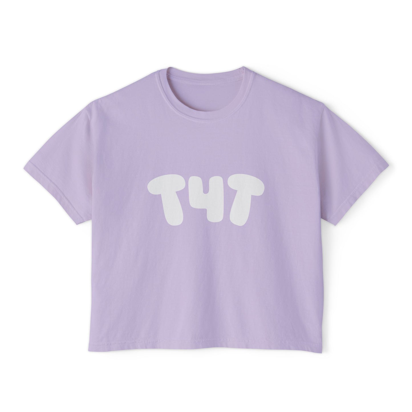 T4T Boxy Crop Tee