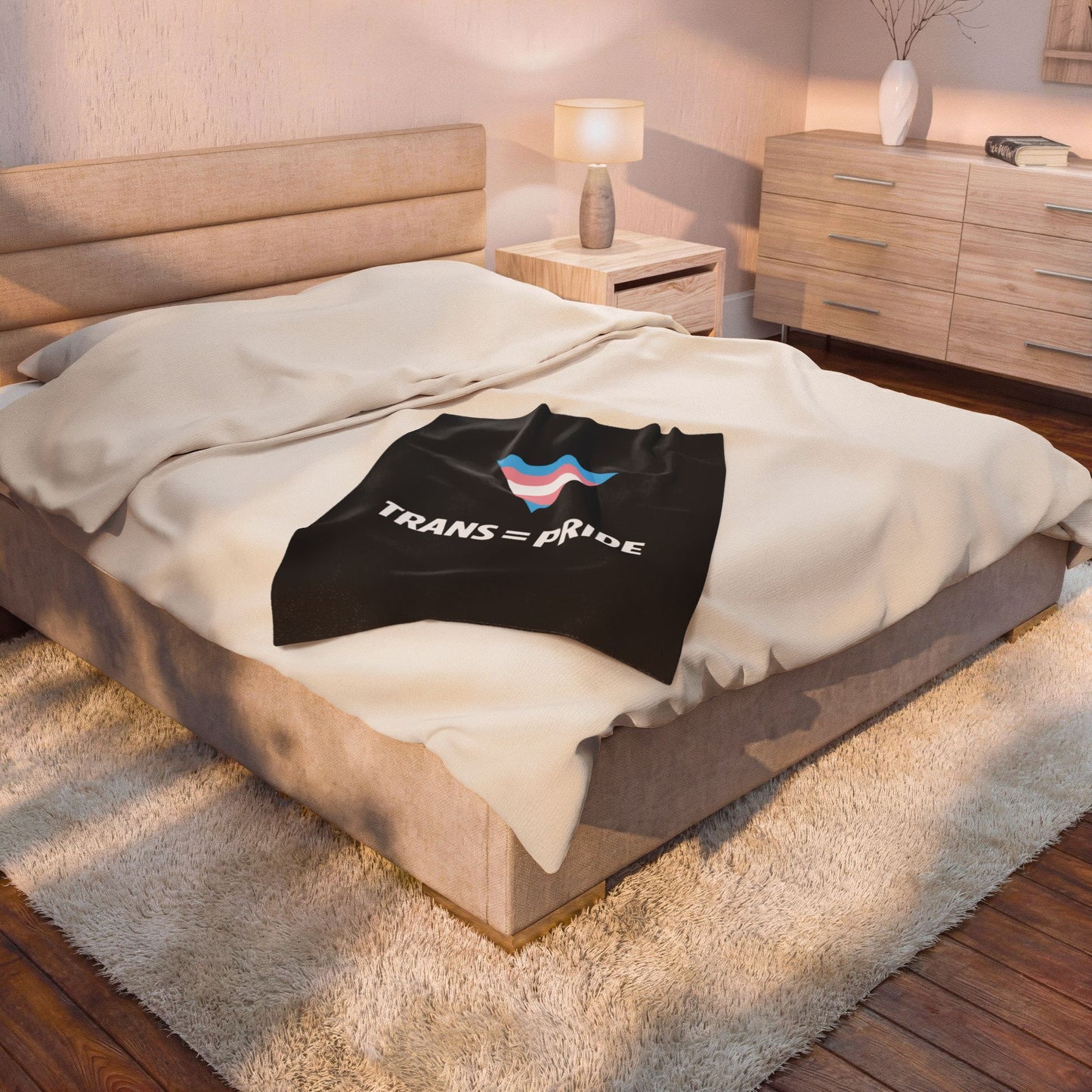 Trans = Pride Blanket
