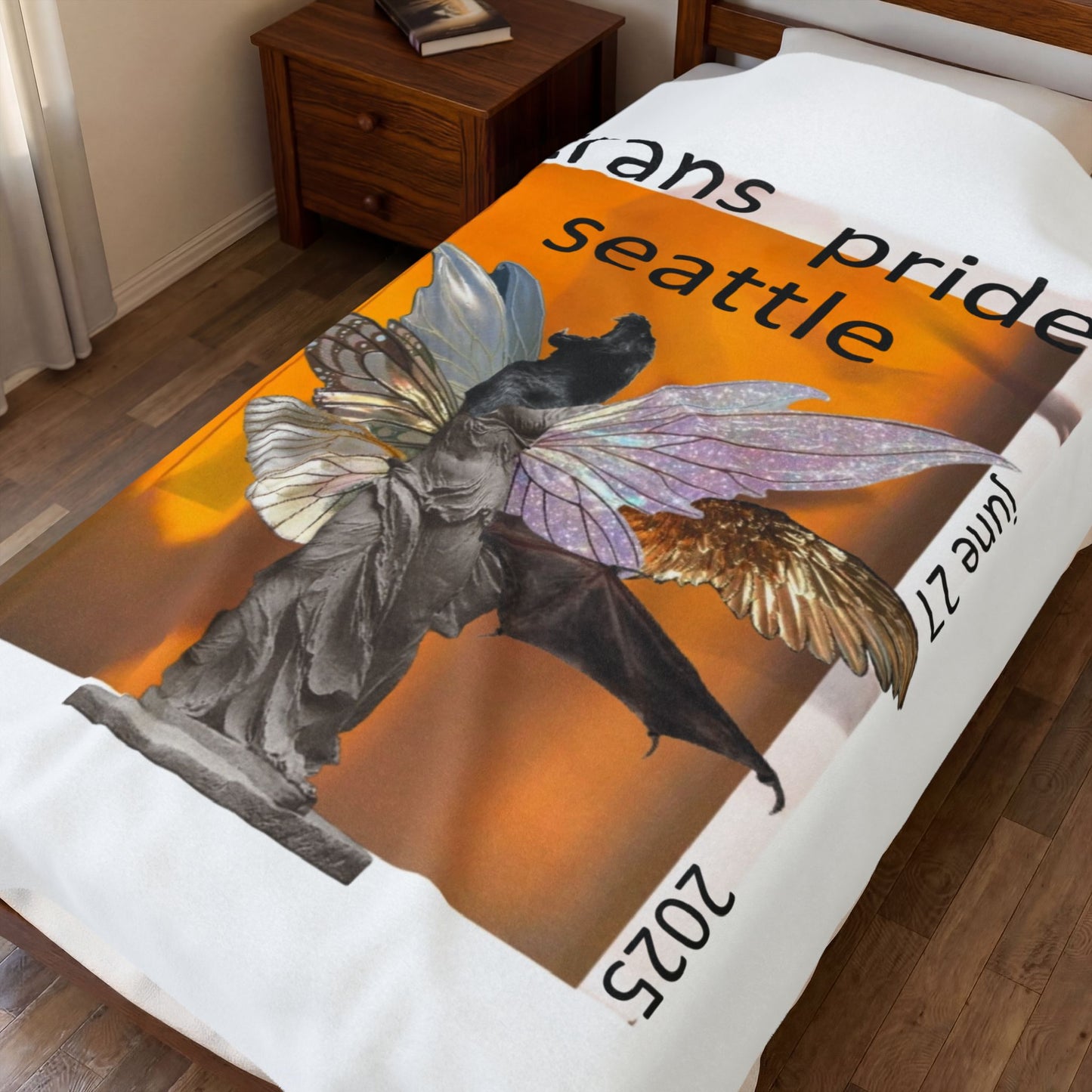 "Becoming" 2025 Trans Pride Blanket