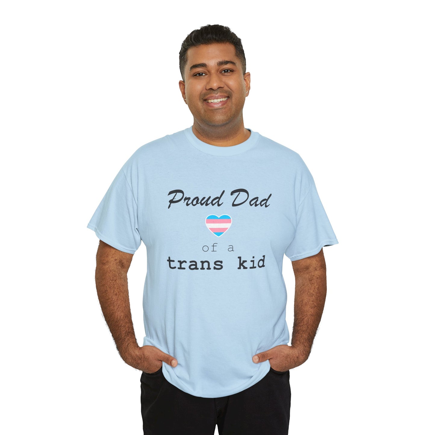 Proud Dad of a Trans Kid (Heart) Tee